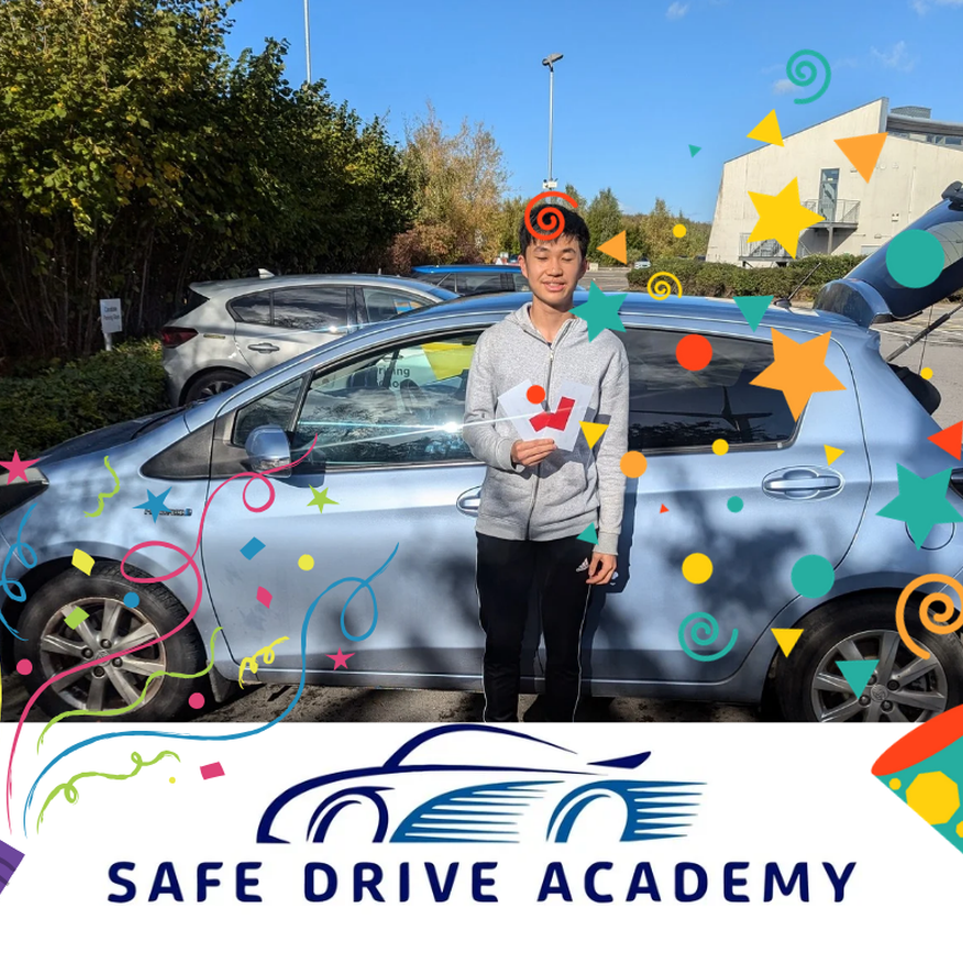 Congratulations 🎉 congratulations 🎉  Stephen from Patchway has smashed his driving test at Avonmouth DTC yesterday afternoon.  First time Pass only one minor fault - so close to perfect score   Well Done Stephen it was a well deserved pass.  All the bes