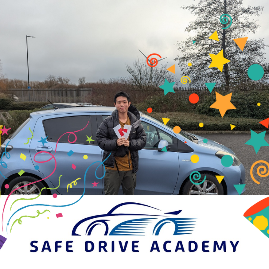 Massive Congratulations 🎉🎉🎉   What a way to start Christmas,KaWai(from Stoke Gifford)just got himself a very nice  Christmas present,He has just passed his driving test at Avonmouth at first attempt with just 2 minor faults.  Smooth drive with brillian